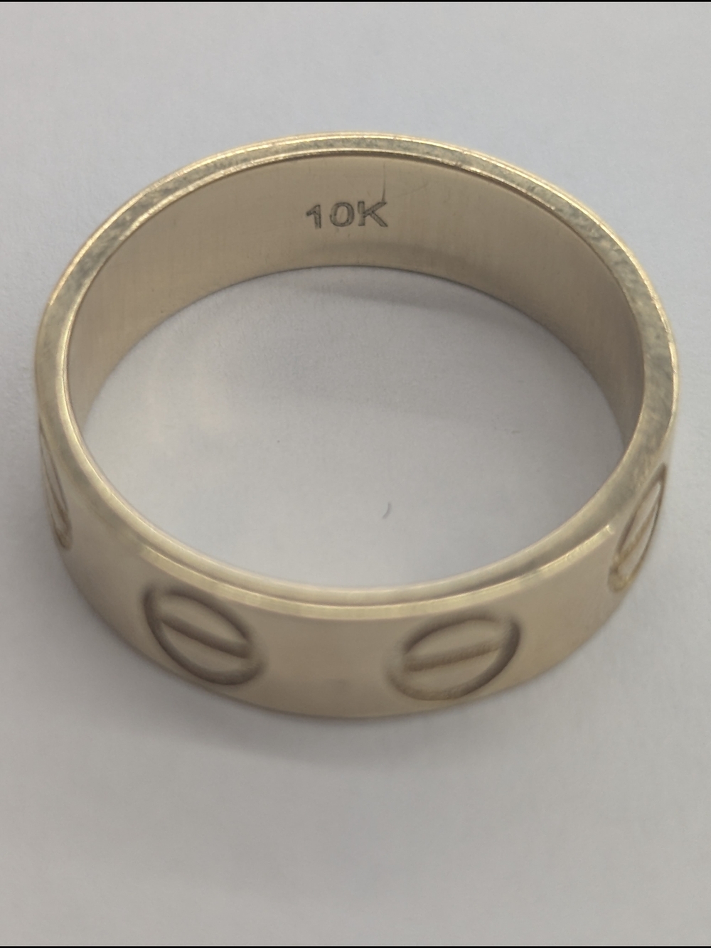 10kt Real Gold Women's Ring Size 7 - Picture 8 of 8